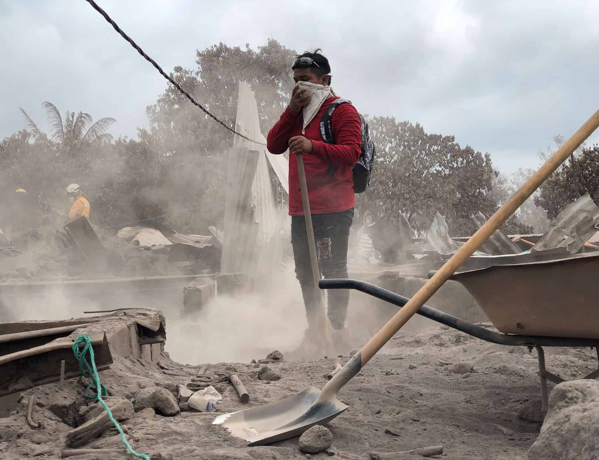 Nearly 200 people are still missing after the Fuego Volcano erupted in Guatemala. Samaritan's Purse is assisting people in desperate need in Jesus' Name. Samaritan’s Purse, through local partners, is distributing emergency shelter, food, hygiene kits, and chemical filtration masks (due to the volcano’s toxic gases).