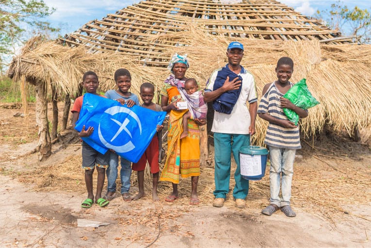 The Ignacio family was grateful to receive help from Samaritan’s Purse.</p></div> <p>Samaritan’s Purse provided their family with a heavy-duty plastic tarp, a water filtration unit, and a blanket after arriving to their remote village by boat. 