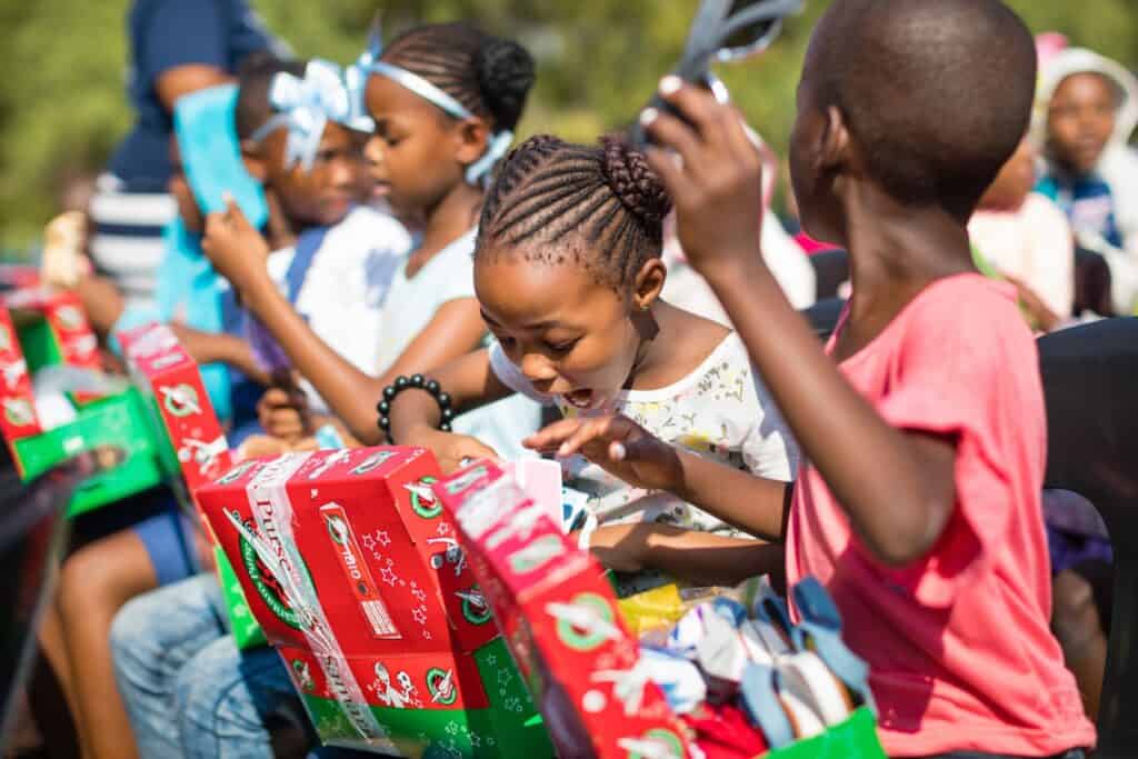 Since 1993, almost 200 million children in more than 170 countries and territories have received an Operation Christmas Child shoebox. The project delivers not only the joy of what, for many kids, is their first gift ever, but also gives them a tangible expression of God’s love.