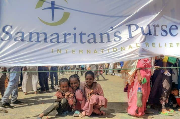 Samaritan's Purse is distributing supplies to suffering families and children in the Tigray region of Ethiopia.