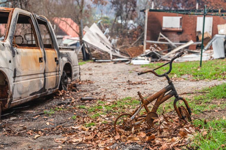 Please continue to pray for families struggling in the aftermath of these devastating fires. Pray for our volunteers as they demonstrate God's love and compassion.