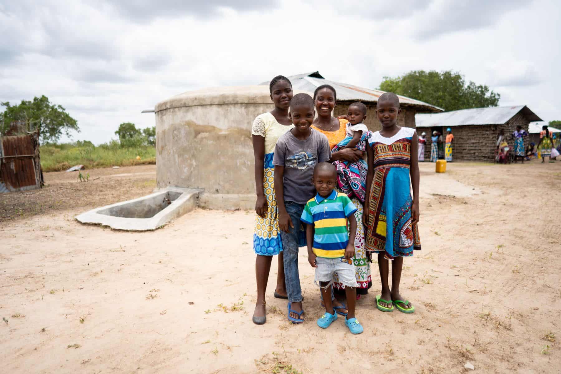 Eunice and her children rejoice in a new, nearby water source, a BioSand Water Filter, hygiene training, and best of all, new life in Jesus Christ. God uses your prayers and gifts to make this possible.