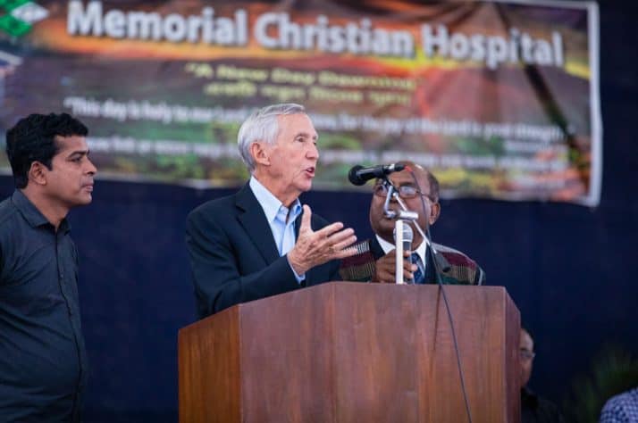 Dr. Richard Furman was cofounder of World Medical Mission with his brother Lowell. A wing of the hospital was dedicated in Lowell's honor.