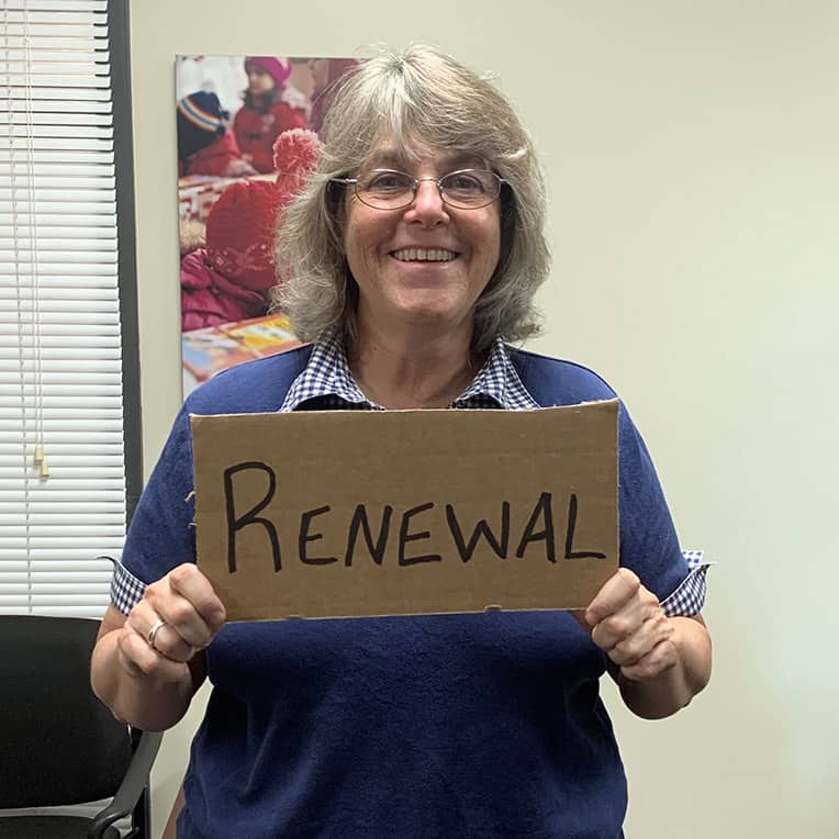 Serena Butler sees how shoebox gifts bring “renewal” into the lives of many.