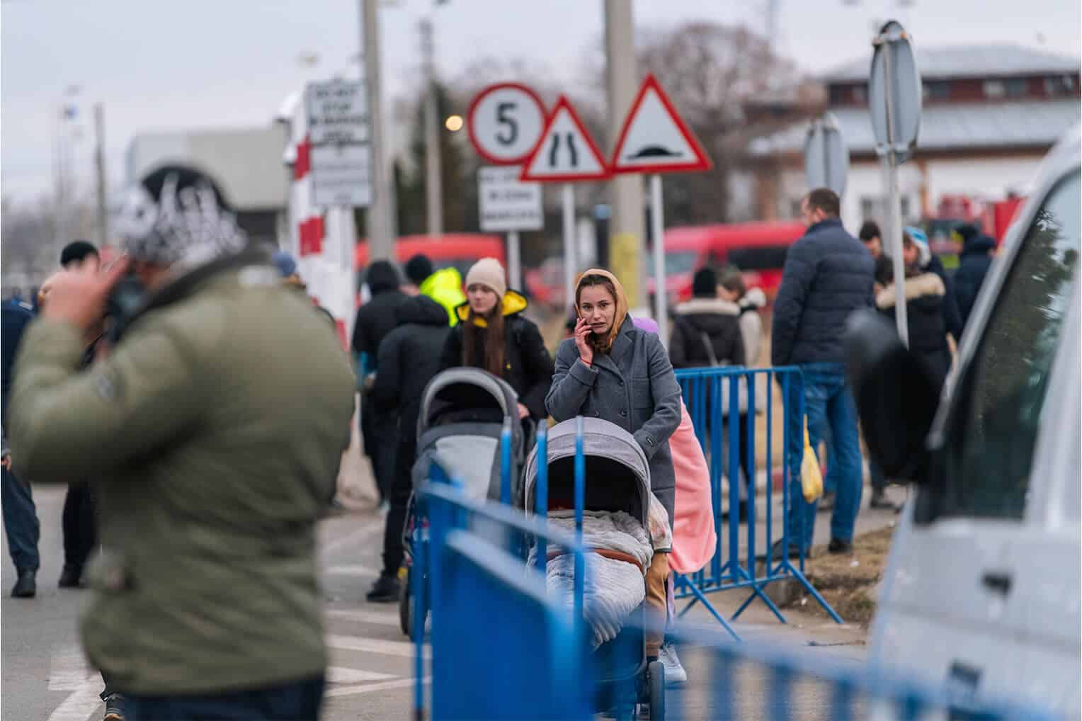 People are fleeing Ukraine into Romania. Samaritan's Purse is helping refugees there as part of our global response.