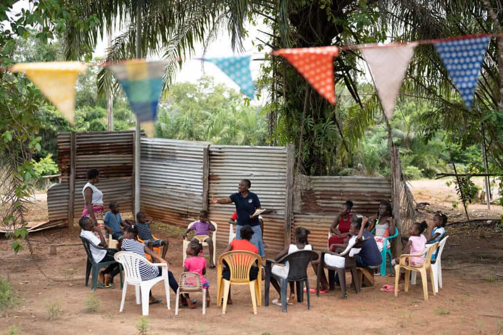 Saramaccan children learned more about Jesus Christ as they participated in The Greatest Journey discipleship class.