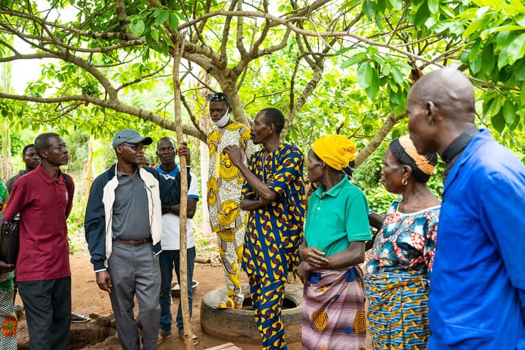 Now Ogouleroun is being discipled by church leaders and is himself sharing the Gospel with fellow shaman in the region.