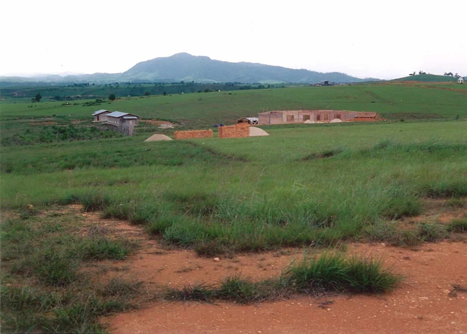 1993: The site of our livelihood project before construction began. 