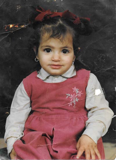 Dania childhood portrait