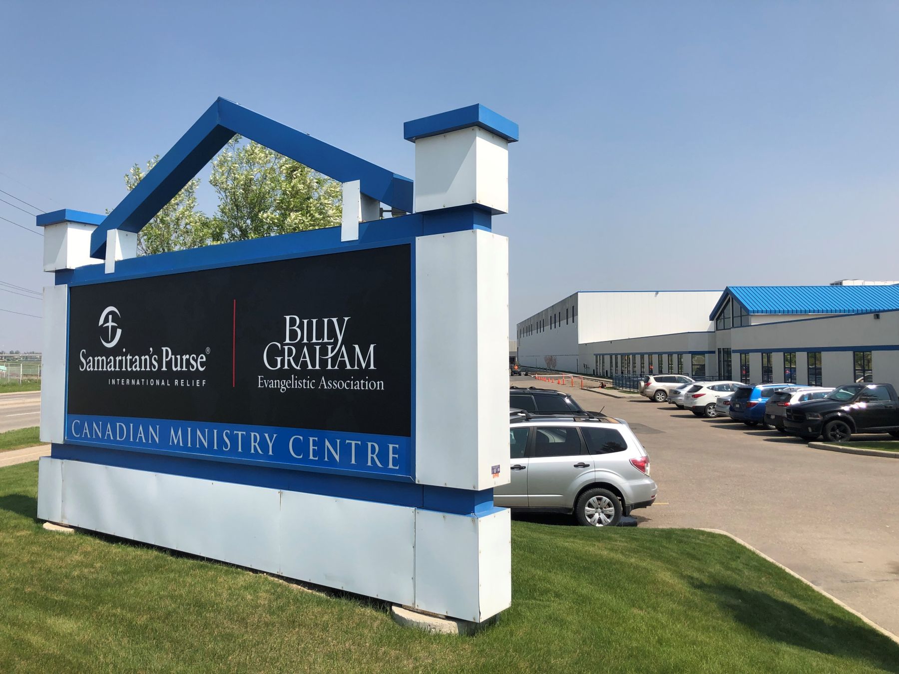 New building sign May 2019