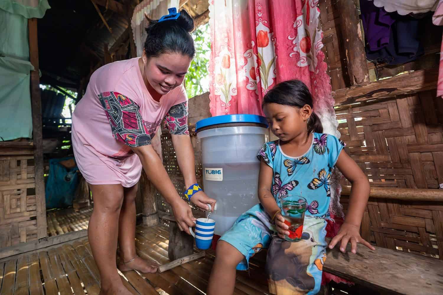 Safe water is especially critical for children like 6-year-old Jean.