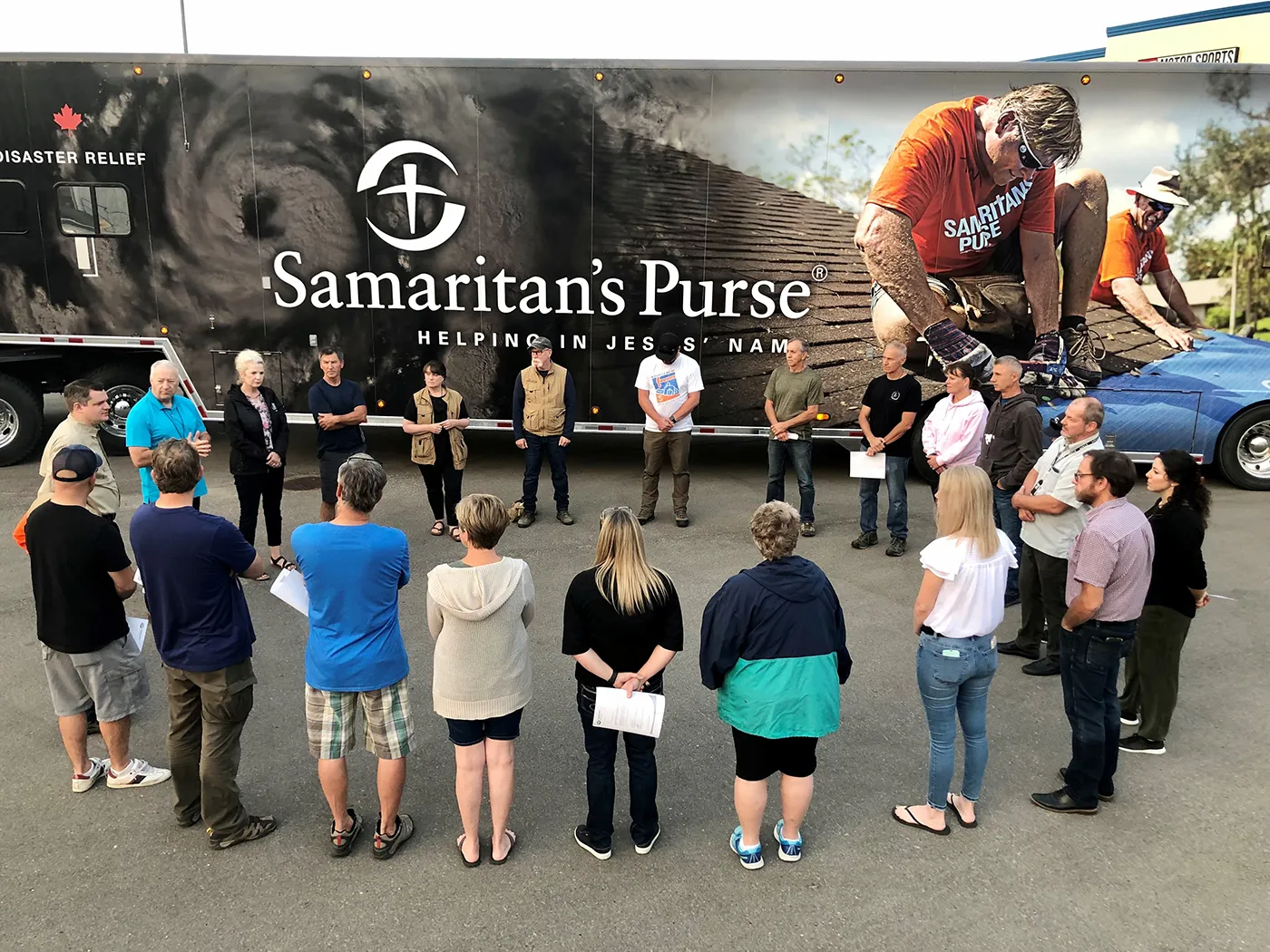 Samaritan’s Purse convoy traveling to support wildfire recovery efforts