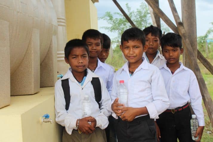 Life-saving BioSand Filters transform dirty water into safe water in seconds. As a result, students can be healthy, learn effectively, and overcome one of their biggest challenges.