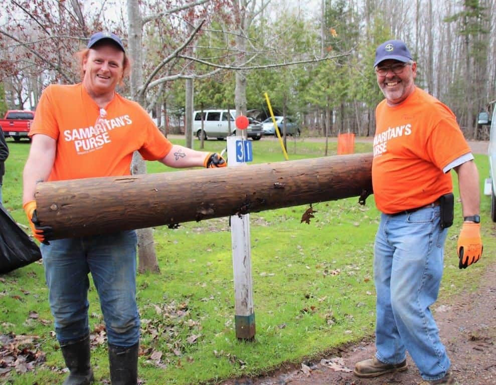 Fredericton volunteers